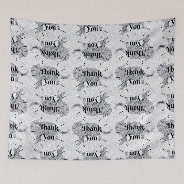 Item preview, A Big And Sparkling Thank You (Brighten Up Your Day) - Greetings / Gift Idea / Gratitude Diary - Multilingual Meow Says It for You in English designed and sold by sthNnth.