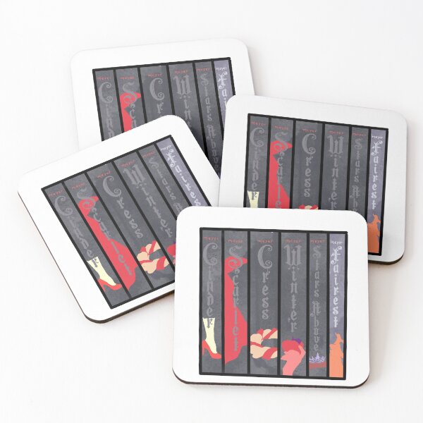 Item preview, The Lunar Chronicles book stack designed and sold by Sarah Weaver.
