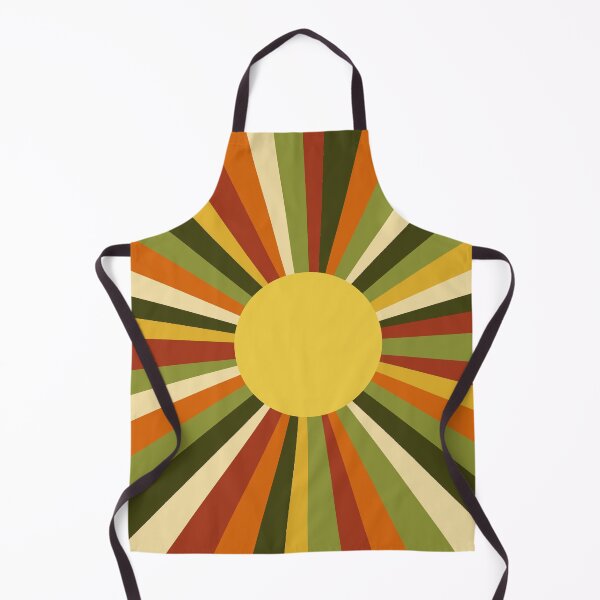 Item preview, 70s Sun Rise Geometric designed and sold by Sharon Schwalbe.