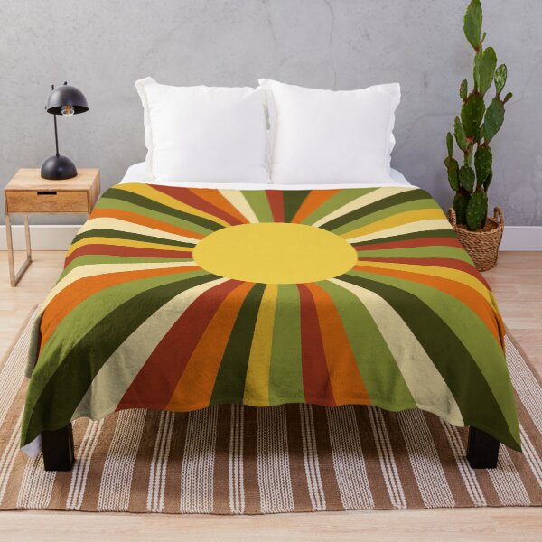 Item preview, 70s Sun Rise Geometric designed and sold by Sharon Schwalbe.