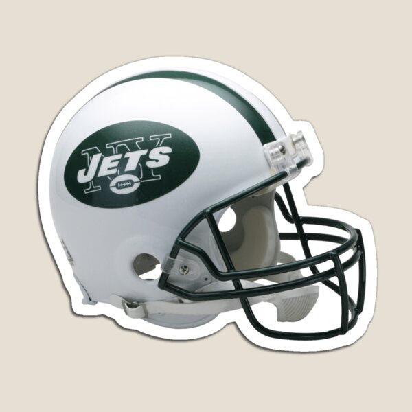 JETS HELMET WORDMARK MAGNET