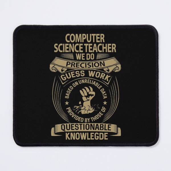 Item preview, Computer Science Teacher T Shirt - We Do Precision Job Gift Item Tee designed and sold by paneczkopat.