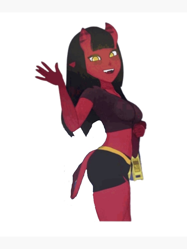 "Meru The Succubus" Photographic Print by Coolfull Redbubble