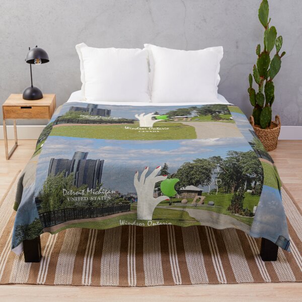 Item preview, Windsor, Ontario - Beautiful Park & Detroit Skyline designed and sold by leemcnut.