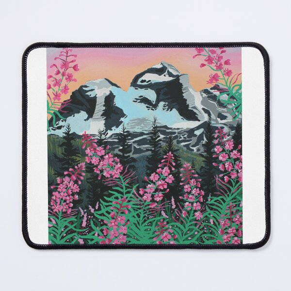 Item preview, Mount Begbie Fireweed designed and sold by empaintstrees.