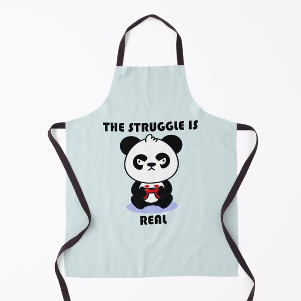 Item preview, The struggle is real gamer Panda designed and sold by hayamahsud.