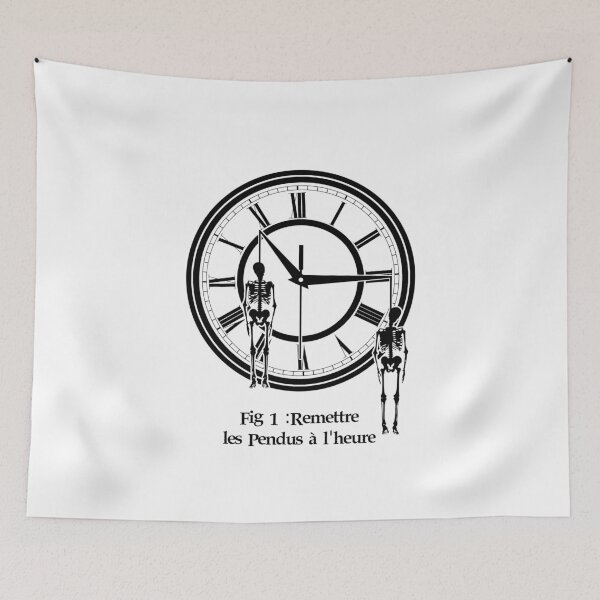 Item preview, DELIVER THE HANGING ON TIME! (skeleton) designed and sold by francoisville.