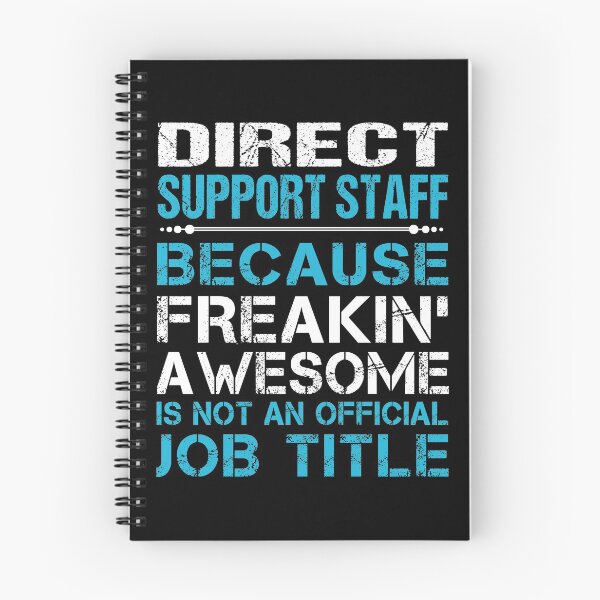 Item preview, Direct Support Staff T Shirt - Freaking Awesome Job Gift Item Tee designed and sold by oetate4774.