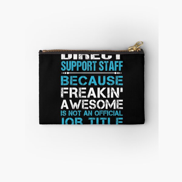 Item preview, Direct Support Staff T Shirt - Freaking Awesome Job Gift Item Tee designed and sold by oetate4774.