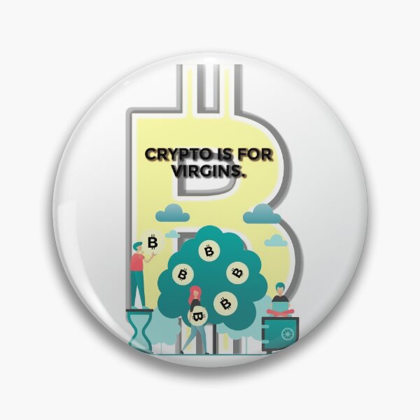 Item preview, Crypto is for Virgins..... Funny ? designed and sold by Marwad Haveli.