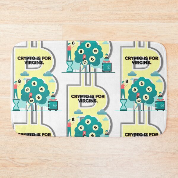 Item preview, Crypto is for Virgins..... Funny ? designed and sold by Marwad Haveli.