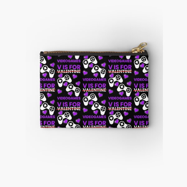 Item preview, V Is For Video Games, Valentines Day designed and sold by FNStuff.