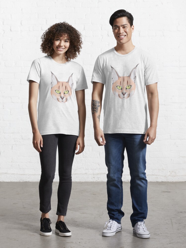 Essential T-Shirt, African Caracal Cat designed and sold by wildcatfamily