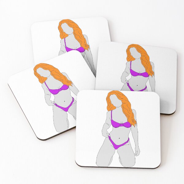 Item preview, Redhead beach girl designed and sold by OberArt.