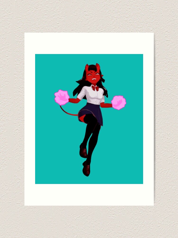 "Meru The Succubus" Art Print For Sale By Coolfull | Redbubble