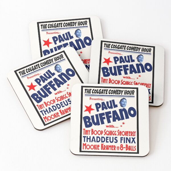 Paul Buffano Live! Coasters (Set of 4)