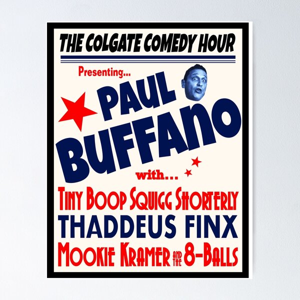 Paul Buffano Live! Poster