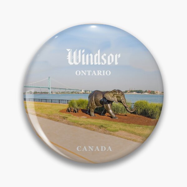 Item preview, Windsor, Ontario - Beautiful Park & Bridge designed and sold by leemcnut.