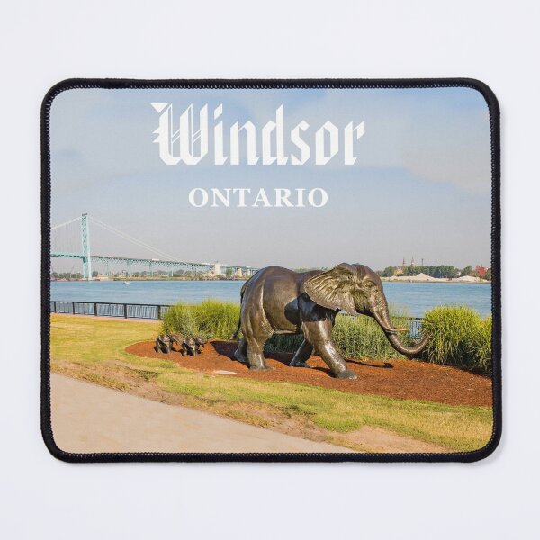 Item preview, Windsor, Ontario - Beautiful Park & Bridge designed and sold by leemcnut.