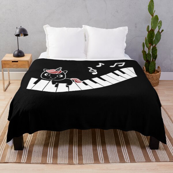 Artikelvorschau, Piano Einhorn Klavier lustige Tiere Musik entworfen und verkauft von lotushaza.