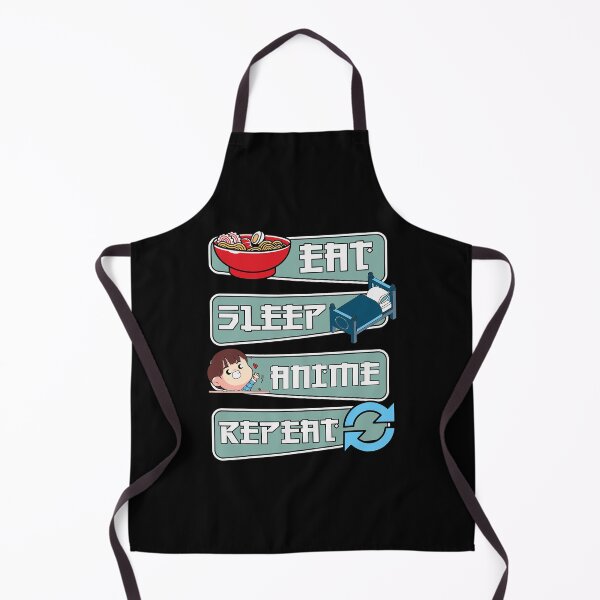 Item preview, Funny kawaii Eat Sleep Anime Repeat Anime Manga designed and sold by SARAHKUHNS.