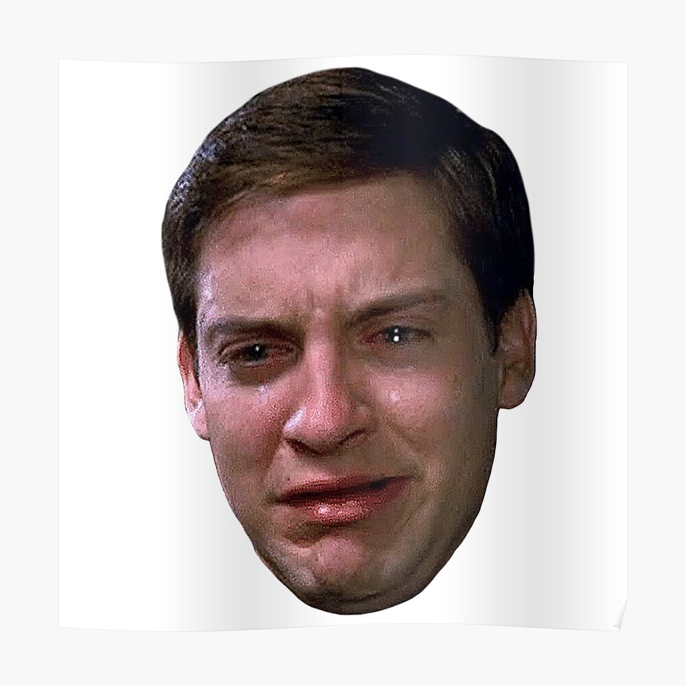 Crying Tobey Maguire Meme