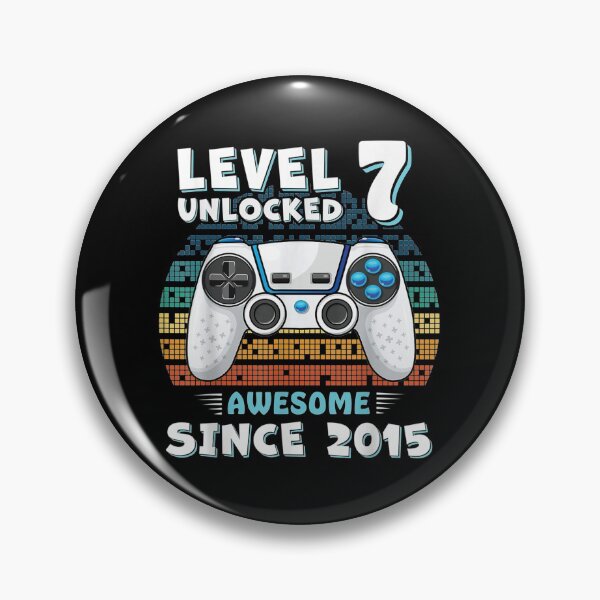 Item preview, Seven 7yr BDay Son Boy Funny Gamer 7th 7 Years Old Birthday designed and sold by Meledinamayaleo.
