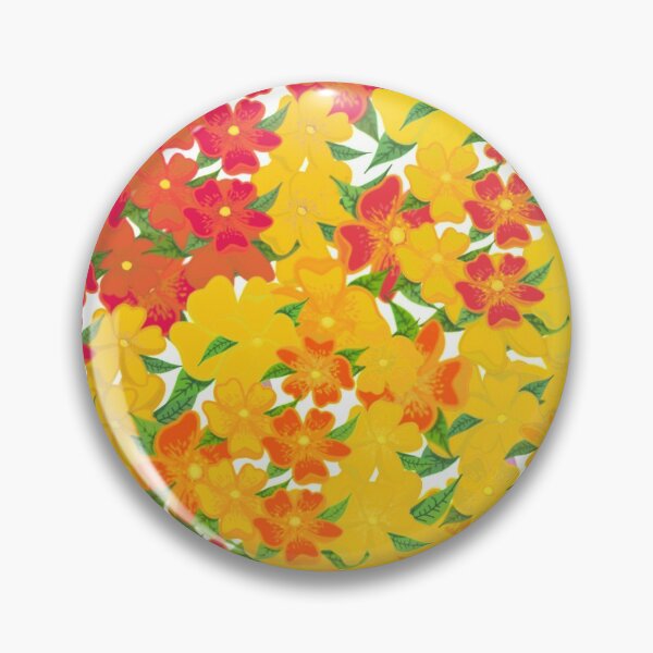 Item preview, yellow&orange&pink flowers designed and sold by ltbenedict21.