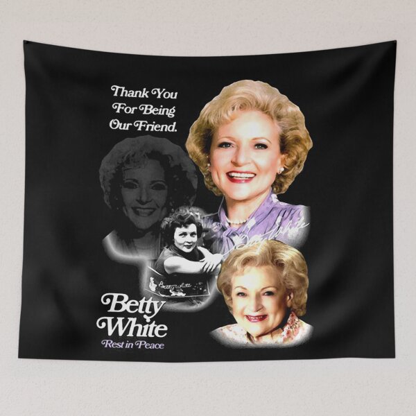 Aperçu de l'œuvre RIP Betty White Stay Golden Vintage Classique créée et vendue par EugeneBerman.