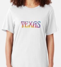 TEXAS TIE DYE Slim Fit T-Shirt