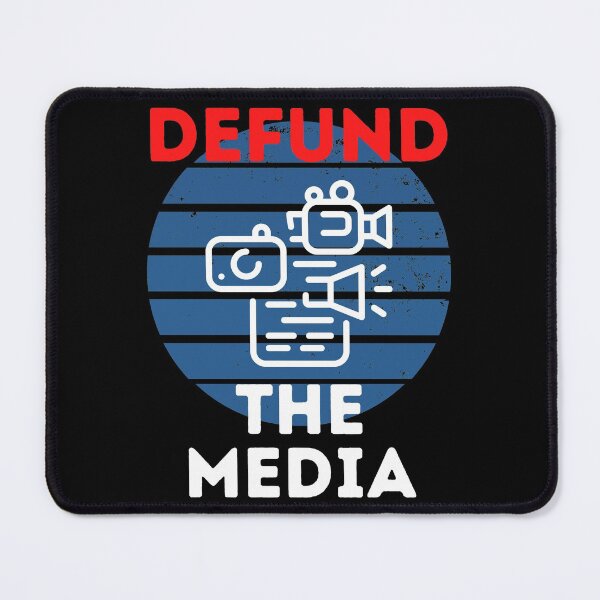 Item preview, Defund The Media Politically Incorrect Globalism Misinformation Saying designed and sold by EllConApparel.