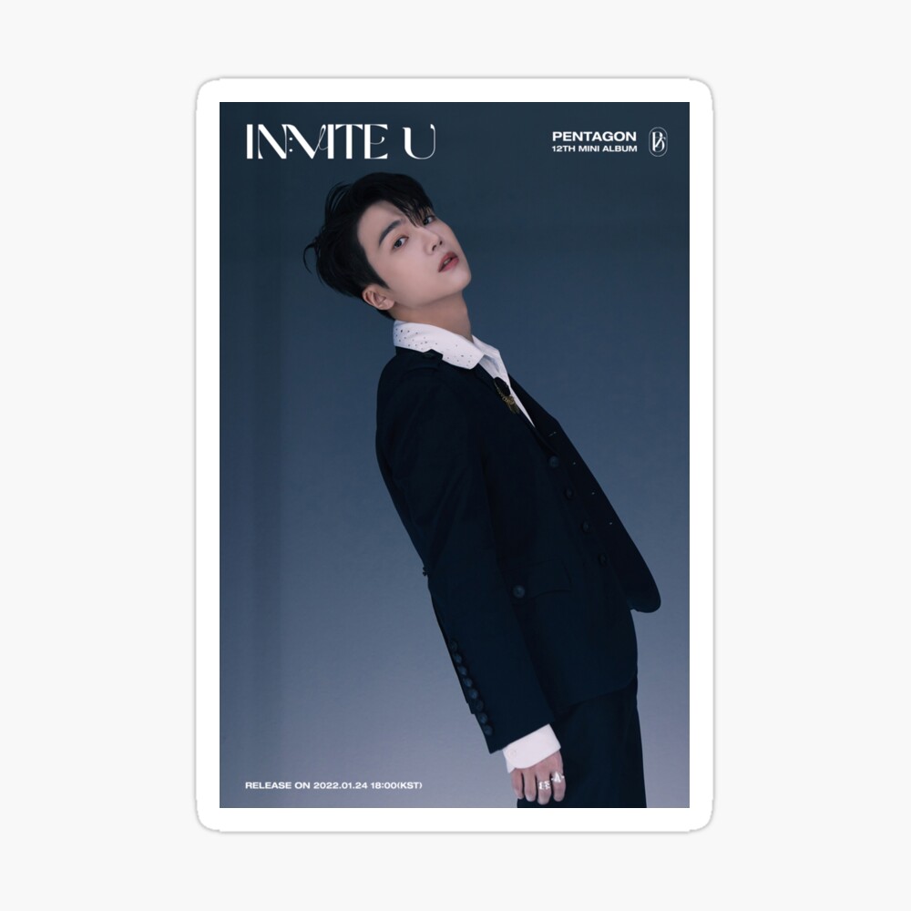 PENTAGON Jinho IN:VITE U | Art Board Print