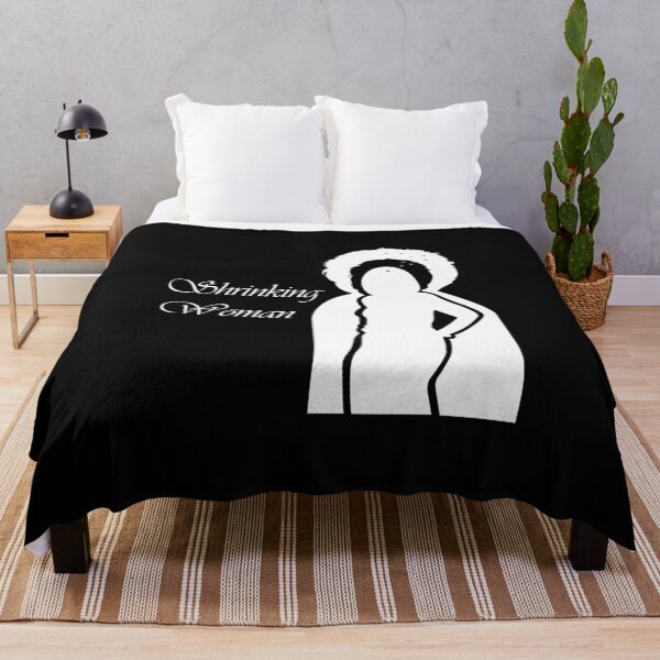 Item preview, Shrinking Woman White Logo for Dark Items Only designed and sold by shrinkingwoman.