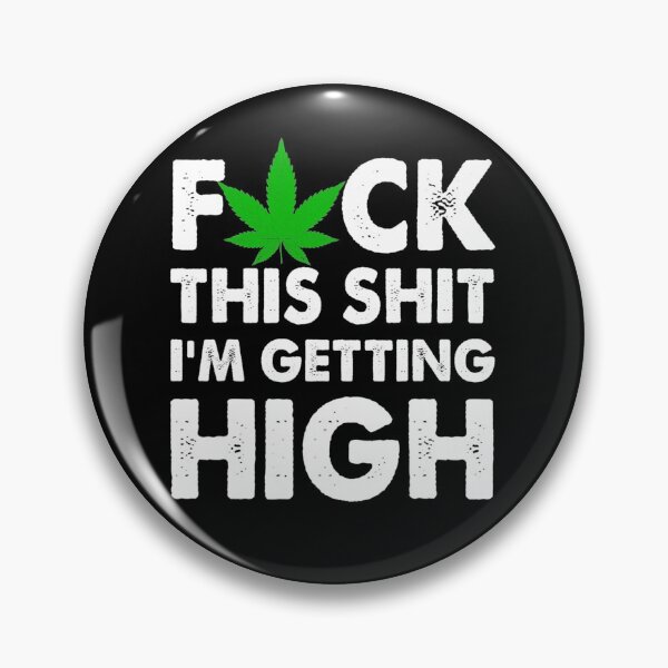 Item preview, I'm Getting High Funny Marijuana Cannabis Weed Pot Stoners T-Shirt designed and sold by AmylahP.