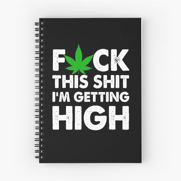 Item preview, I'm Getting High Funny Marijuana Cannabis Weed Pot Stoners T-Shirt designed and sold by AmylahP.