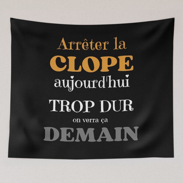 Item preview, Gift Humor Resolution Stop Cigarette Tobacco designed and sold by RomualdGR.
