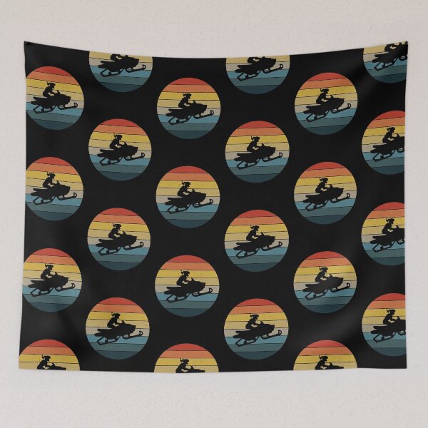 Item preview, Snowmobile Dirty Retro Color designed and sold by SweetThreads79.