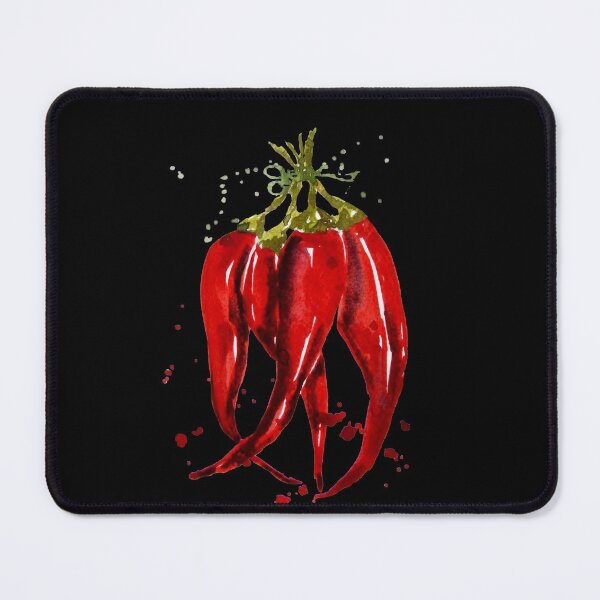 Item preview, Hot red pepper watercolor designed and sold by VittaArtDream.