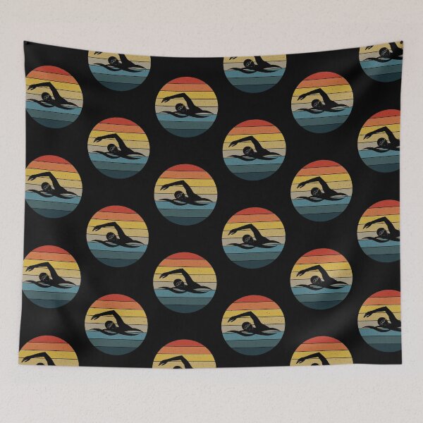 Item preview, Swimming Dirty Retro Color designed and sold by SweetThreads79.