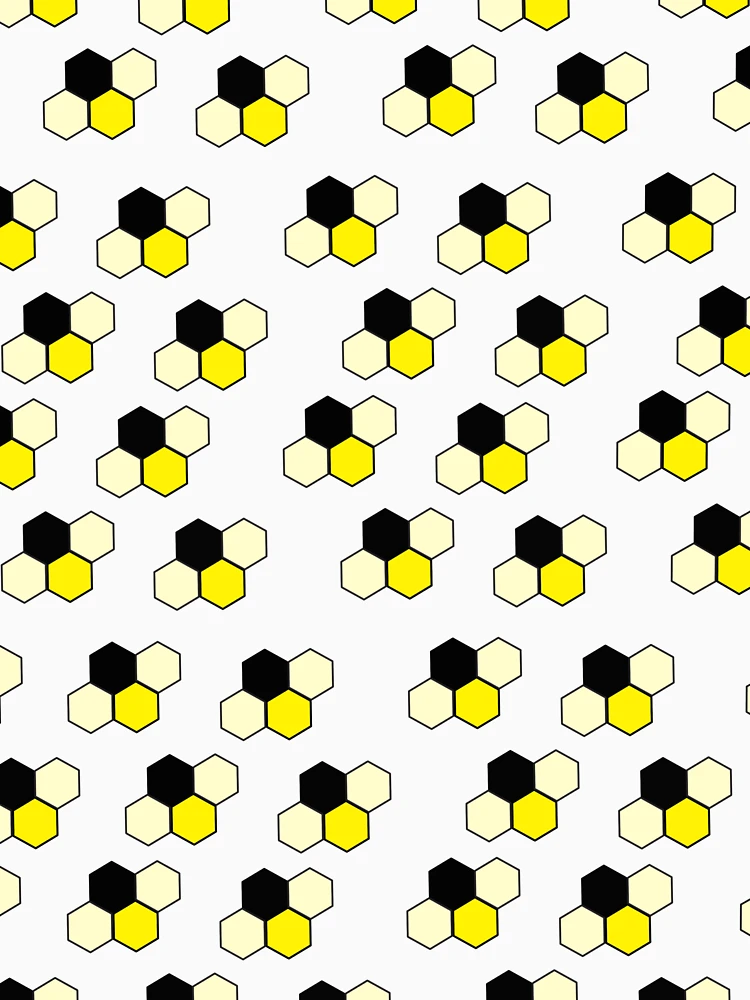 Thumbnail 6 of 6, Pullover Hoodie, Geometric Bees designed and sold by PyroPython.