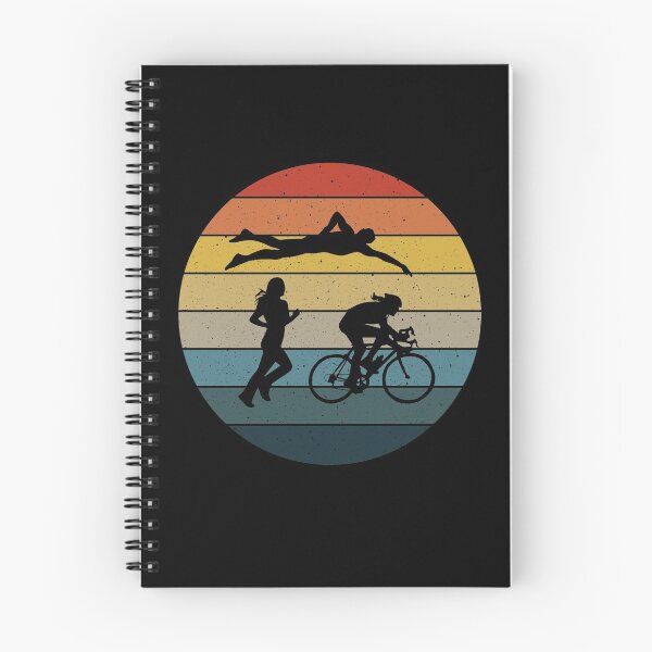Artikelvorschau, Triathlon Schmutzige Retrofarbe entworfen und verkauft von SweetThreads79.