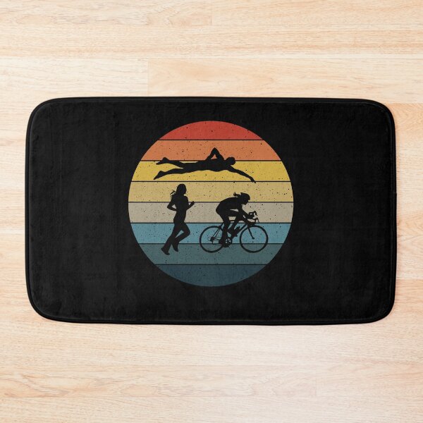 Artikelvorschau, Triathlon Schmutzige Retrofarbe entworfen und verkauft von SweetThreads79.