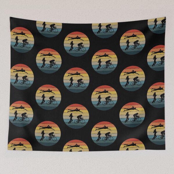Item preview, Triathlon Dirty Retro Color designed and sold by SweetThreads79.