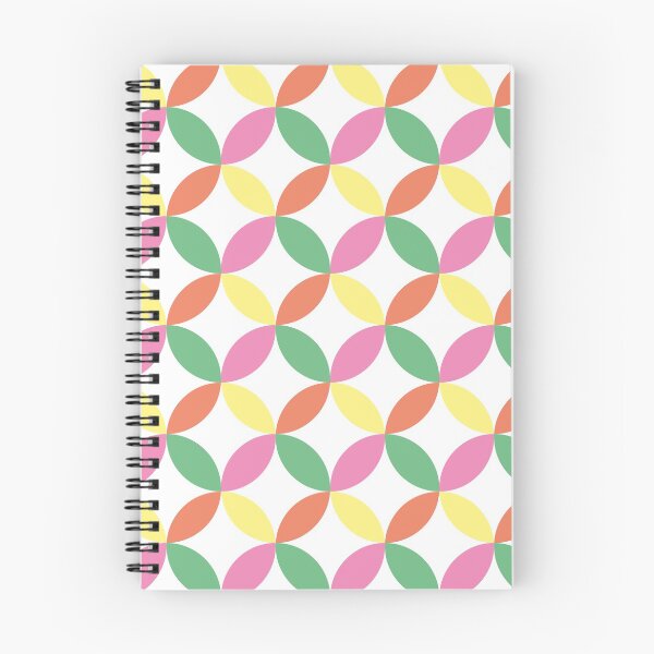 Item preview, Geometric Tile Print - Diamond & Circle - Candy Colours designed and sold by TWPCdesigns.