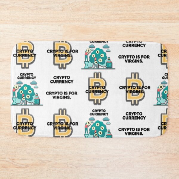 Item preview, Crypto is for Virgins.... Really ? designed and sold by Marwad Haveli.