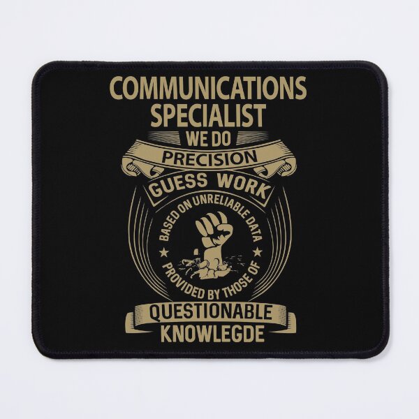 Item preview, Communications Specialist T Shirt - We Do Precision Job Gift Item Tee designed and sold by paneczkopat.