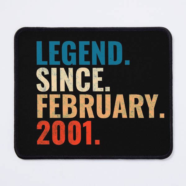 Item preview, Legend Since February 2001 Retro Vintage designed and sold by Teelogic.