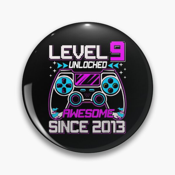 Item preview, Nine 9yr BDay Son Boy Funny Gamer 9th 9 Years Old Birthday designed and sold by Meledinamayaleo.