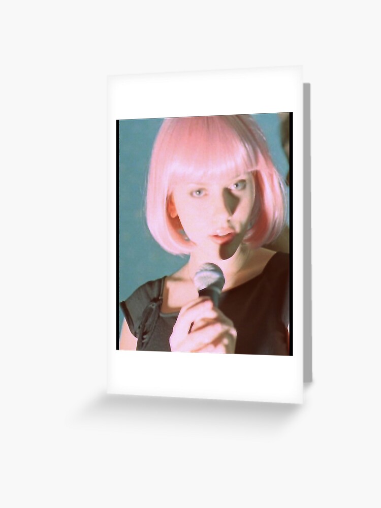 Lost In Translation Scarlett Johansson Pink Poster Remake Sofia Coppola |  Scarf