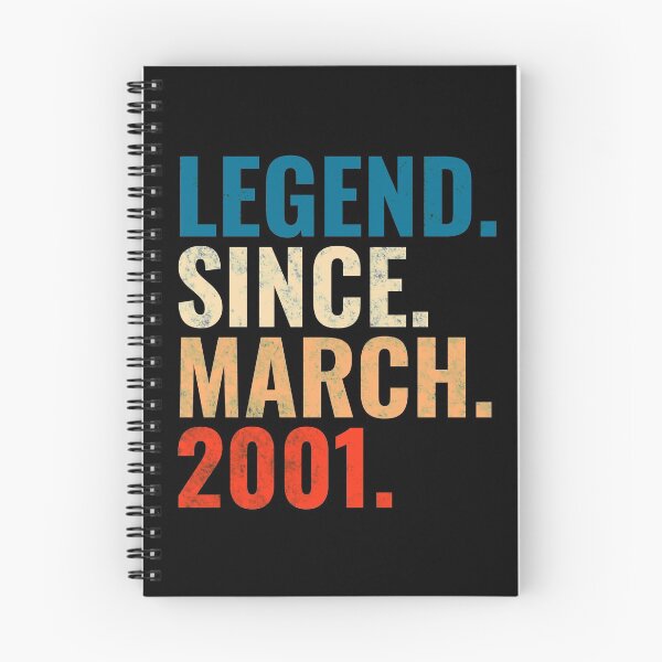 Item preview, Legend Since March 2001 Retro Vintage designed and sold by Teelogic.